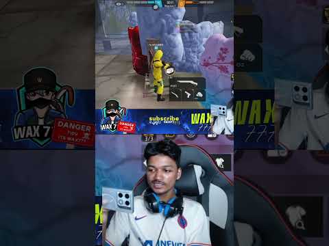 മഞ്ഞ COAT ഇട്ട VILLAIN 🔥 1vs3 AGAINST RAISTAR!!💀 #freefire #trending #wax777 #raistar #shorts #fyp