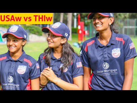 USAwvsTHIw | Thailand Women vs USA Women Womens T20I Quadrangular Series in UAE 2022 #usawomen