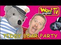 Baby Teddy Bear Tea Party Song For Kids With Steve And Maggie Speaking Stories Wow English TV