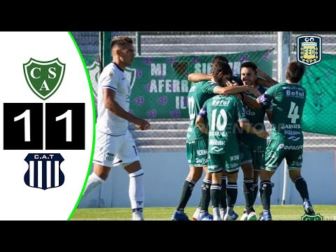 ⚽ GOL DE TALLERES - D.GARCIA  - SARMIENTO 1 - TALLERES 1 - LIGA PROFESIONAL DE FUTBOL - 2021 ⚽