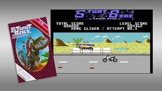 The Silverbird Selection Game Review - Stunt Bike Simulator (Commodore 64)