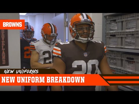 Head of equipment staff breaks down new uniforms | Cleveland Browns