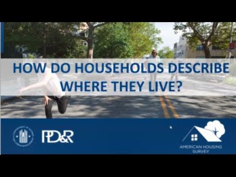 How Do Households Describe Where They Live?