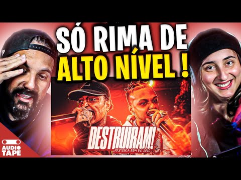 MELHORES RIMAS da PRIMEIRA ALDEIA DE 2026! 🔥- AUDIO TAPE REACT