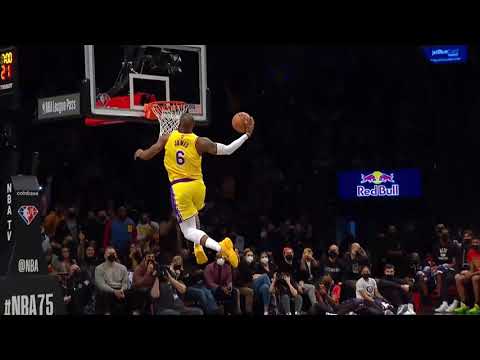 LeBron Soars In Brooklyn With Back To Back Slams!