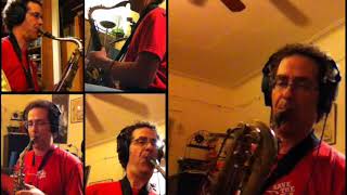 Just Once For Saxophone Quintet and Cat