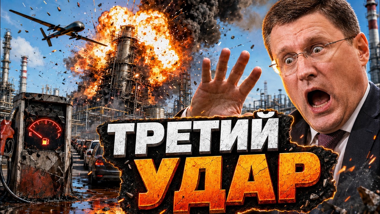 СРАЗУ ПРИЛЁТ! НПЗ поразили в третий раз. Россию не спасли от ПУСТЫХ АЗС