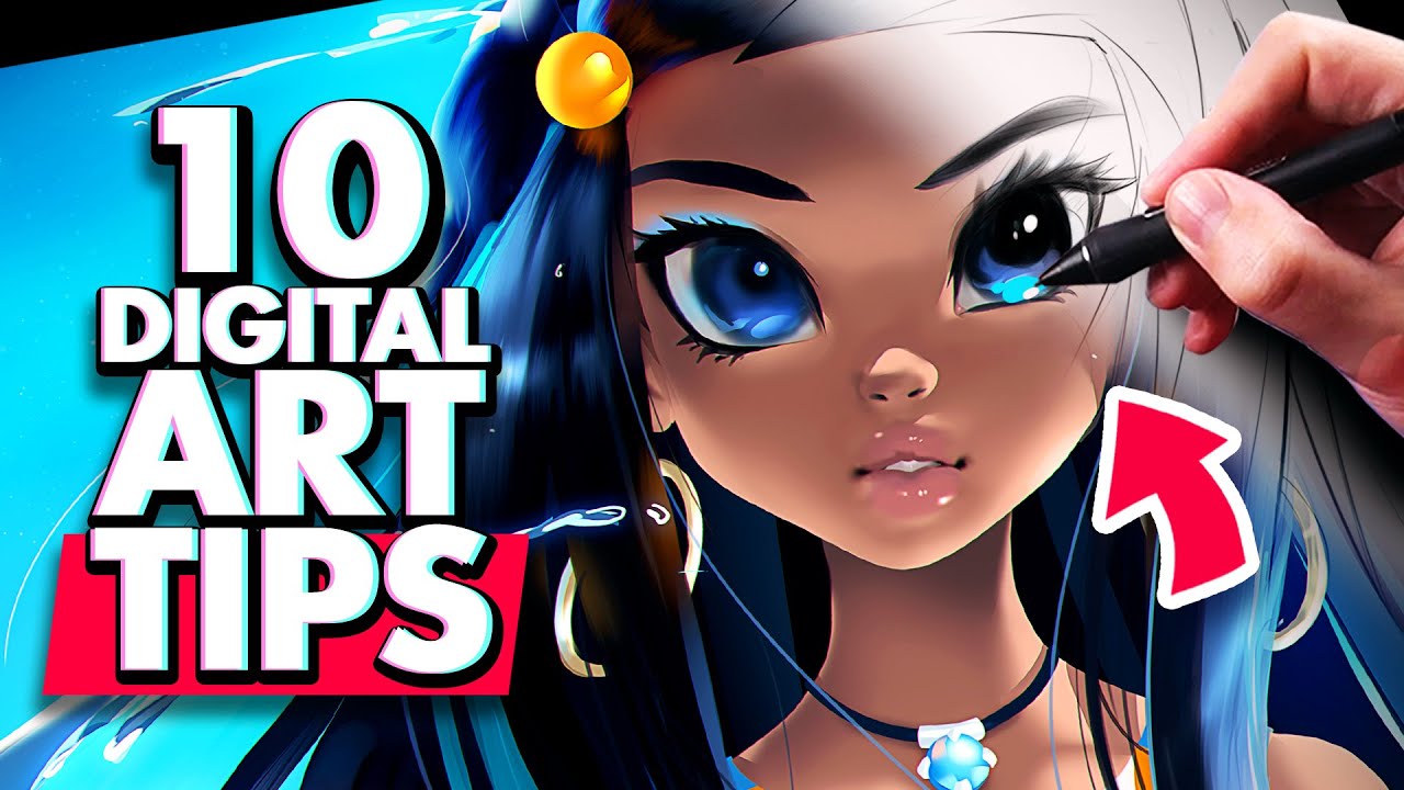 easy digital art tips that changed everything by drawing with moxie