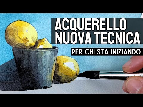 Acquerello, una nuova tecnica per chi sta iniziando