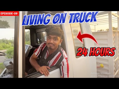 😥Surviving 24 Hours On Truck😱All India To Mount Everest🏔️Episode 09😍JTS Challengers💪