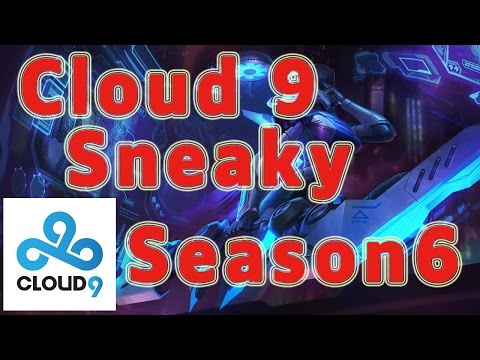 C9 Sneaky Ashe ADC vs Caitlyn Patch 6.21