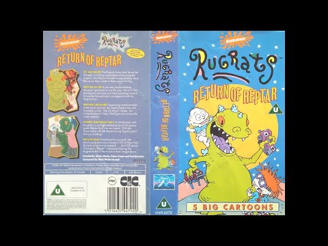Original VHS Opening and Closing to Rugrats Return of Reptar UK VHS Tape