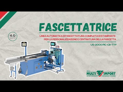 US 2000 PIC CB TTP | Linea automatica di fascettatura