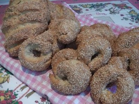GREEK & CYPRIOT EASTER BREAD "Πασχαλινά κουλούρια" - STAVROS' KITCHEN - GREEK & CYPRIOT CUISINE