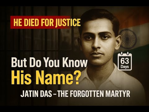Jatin Das: A Martyr's Unbreakable Spirit | The Untold Story of Sacrifice