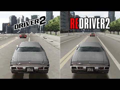 Driver 2 (PSX) vs. REDRIVER 2 (PC) - Comparison
