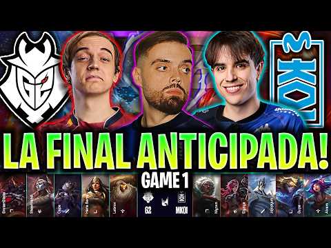 IBAI CASTEA LA FINAL ANTICIPADA DE LA LEC! 😱ÉPICO!🔥 - G2 vs KOI Game 1 LEC VERSUS PLAYOFFS 2026 IBAI