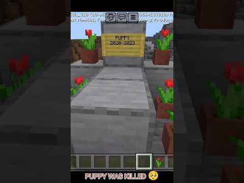 EMOTIONAL MINECRAFT MOMENTS - PUPPY TRAGEDY #trending
