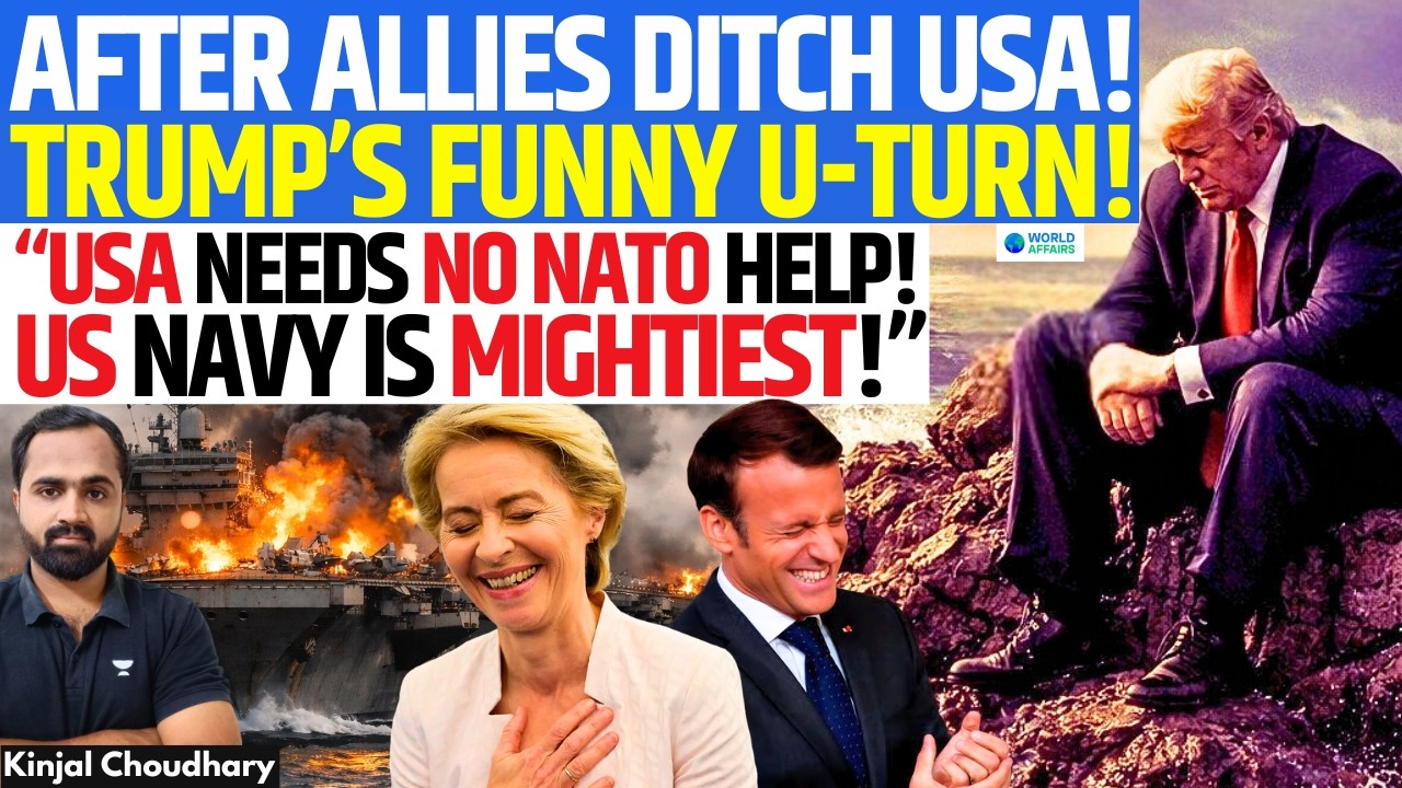 Trump: No NATO Needed, US Can Open Hormuz Alone! Trump Faces Heat Over Fighting Israel's War! Kinjal