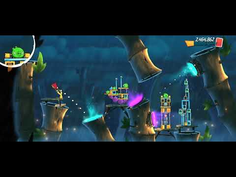 Super Angry Birds Daily Challenge Successfully Completed 😎 Difficult level Finished Piggy🐷 🐖Kick Out