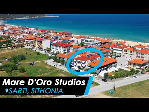 Mare D'Oro Studios, ενοικιαζόμενα δωμάτια στο μέρος Sarti, Greece - Video