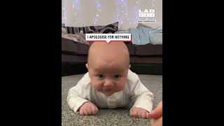 Look at what my 3 month old baby can do! | LADbible