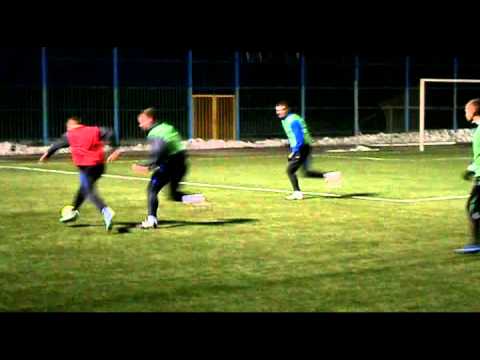 Bramki ze sparingu Włocłavia - Wkra Żuromin 4:1