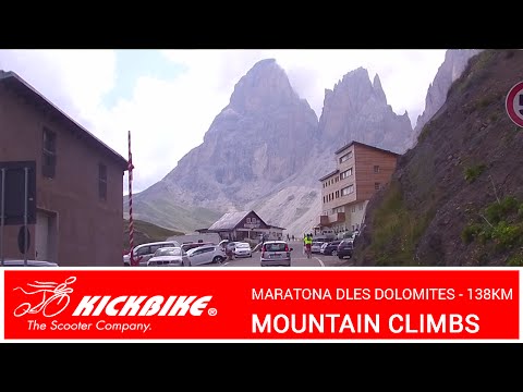 KICKBIKE MOUNTAIN CLIMBS - Variation on Maratona dles Dolomites