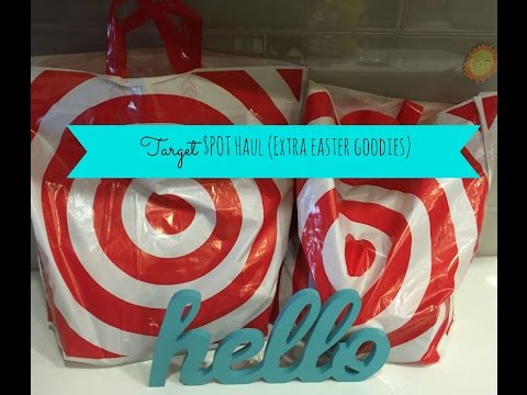 Target $pot Haul Extra Easter Goodies #4 Video