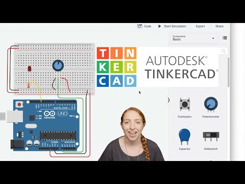 Potentiometer Analog Input With Arduino in Tinkercad Video