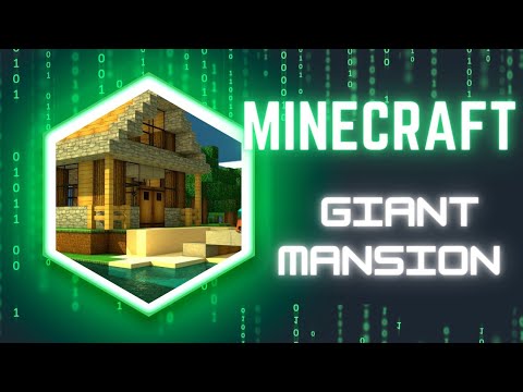 Yaaaayyy 🤗 Build Giant Mansion in Minecraft | Part 1