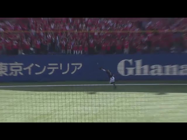 【2回裏】「残念そこは駿太だ」!! バファローズ・駿太 深いところで追いつくランニングキャッチ!! 2016/5/7 M-Bs