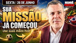MANHÃ PROFÉTICA | A CHAVE PARA UMA VIDA MAIS LEVE ESTÁ EM SERVIR - FILIPENSES 2