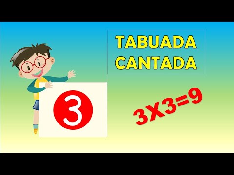 Tabuada do 3/Cantando e aprendendo a tabuada da multiplicação