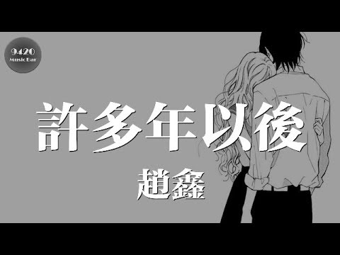 趙鑫 - 許多年以後「你是否還愛我」動態歌詞版