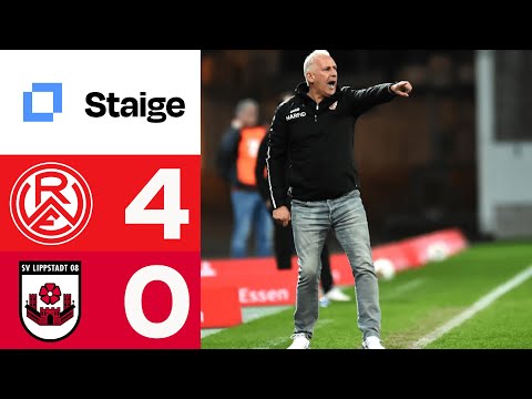 Highlights der Regionalliga West - 28. Spieltag: Rot Weiss Essen - SV Lippstadt
