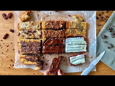 Sheet Cake Hack | 6 Flavors Cake using One Batter in 1 Sheet Tray | Perfect Dessert Board Recipe