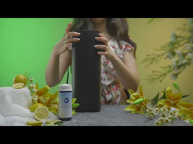 جهاز تعطير اروما ديزاين بلس - أسود