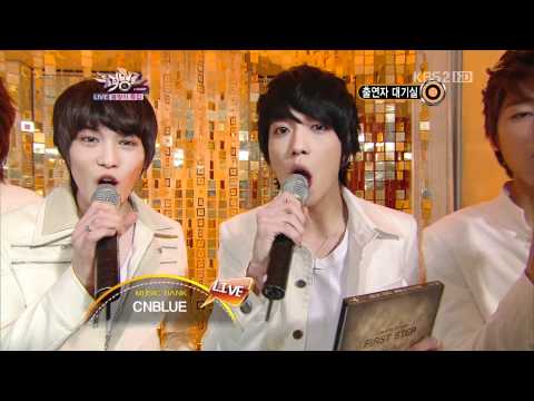 110325 - KBS Music Bank CNBLUE  Waiting Room