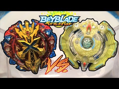 Xeno Xcalibur vs Quad Quetzalcoatl | Beyblade Burst
