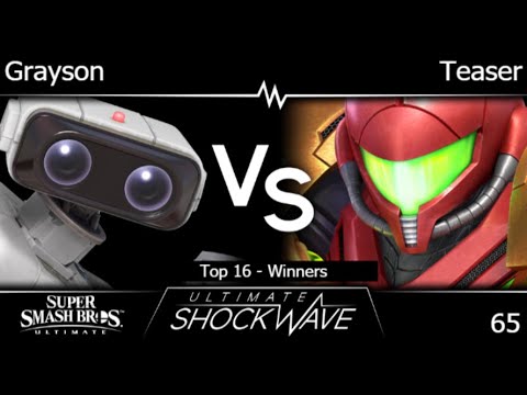 USW 65 - FRKS | Grayson (ROB) vs GUMP | Teaser (Samus) Top 16 - Winners - SSBU