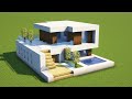 How To Build A MODERN HOUSE With POOL Minecraft EASY Tutorial