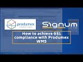 How To Achieve GS1 Compliance With Produmex WMS 1