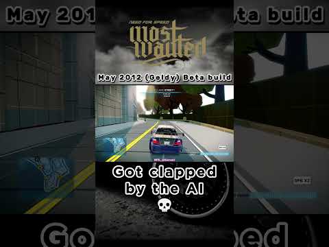 When the AI Takes Revenge 💀 - NFS Most Wanted 2 (2012) Beta Build #NFSMostWanted2012