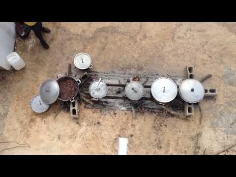 Food preparation for Uncle Alvin's Repast - Lorrimers Trelawny Jamaica March 11, 2022