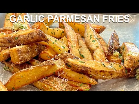 Buttery Garlic Parmesan Fries