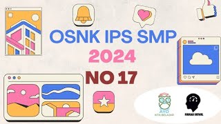 Download lagu Pembahasan OSNK IPS SMP 2024 No 17 mp3