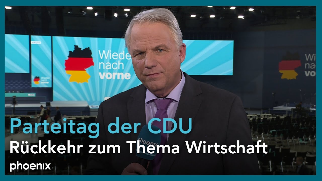 Schaltgespräch mit Gerd-Joachim von Fallois (phoenix-Reporter) zum CDU-Parteitag | 03.01.2025
