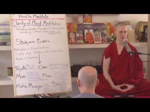 Discovering Buddhism - Module 2 (How to Meditate) - Part 1 - C
