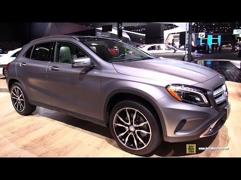 2015 Mercedes-Benz GLA-Class GLA250 4Matic - Exterior, Interior Walkaround - 2015 Detroit Auto Show